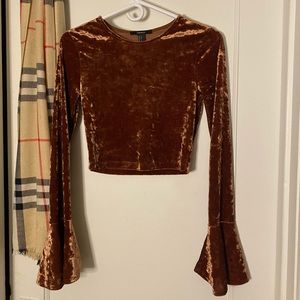 Unique Velvet Top
